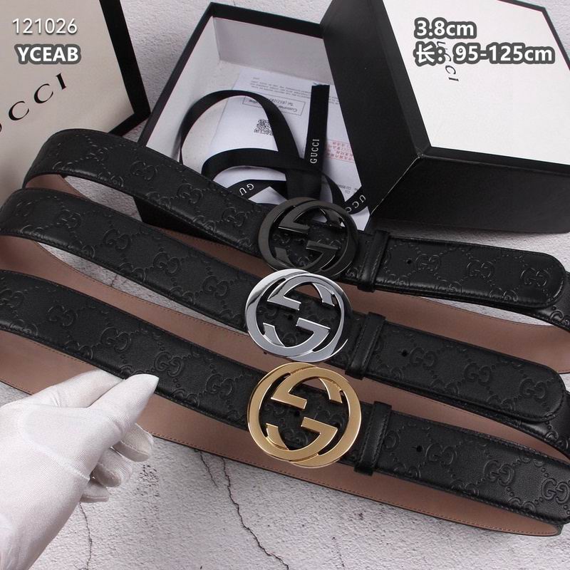 Gucci belt 38mmX95-125cm 8L14